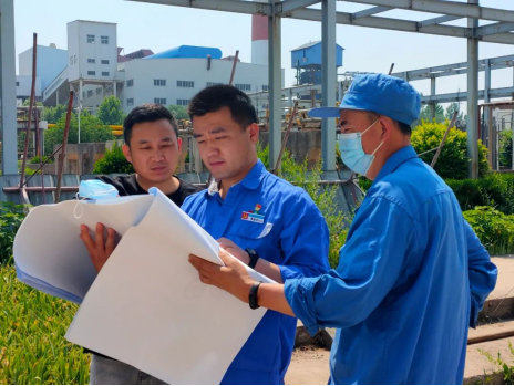 努力圖樹立，庶幾終有成——記燃氣事業部CNG加氣站進氣管道改造