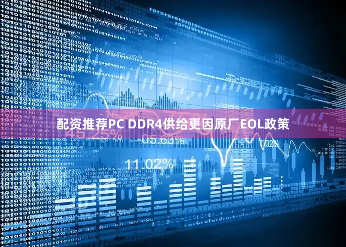 配资推荐PC DDR4供给更因原厂EOL政策